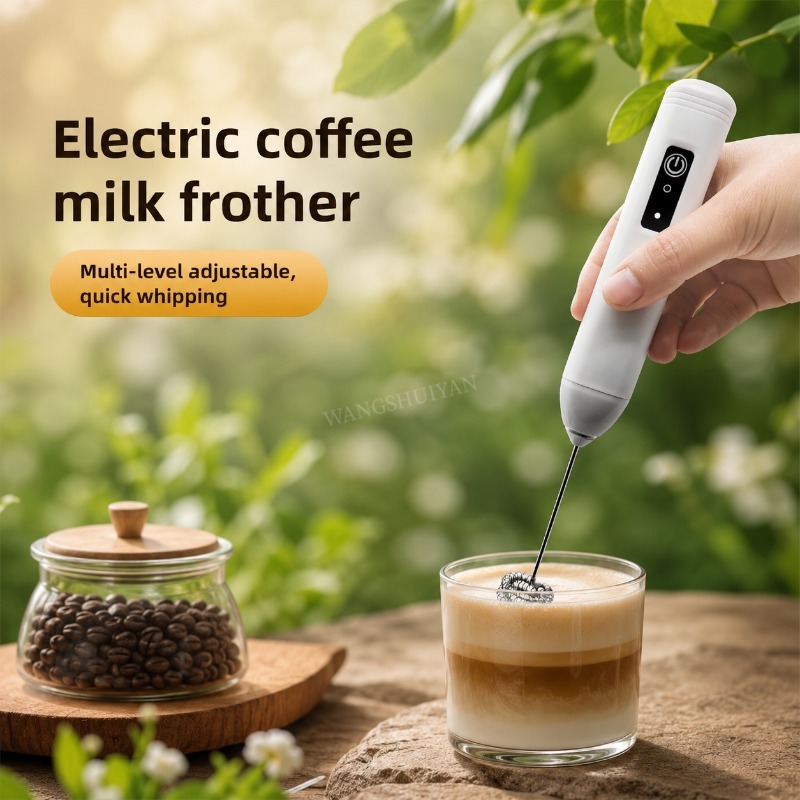 Portable Blender Usb Rechargeable - Mousseur à lait électrique portable, mixeur