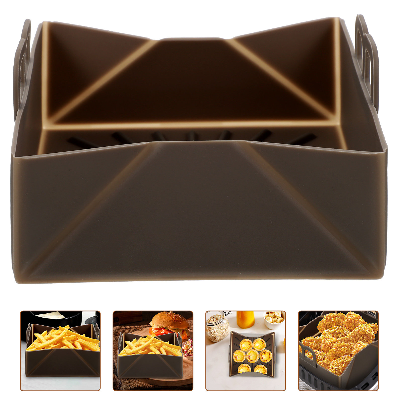 Air Fryer Silicone Pot Liner - Tapis de cuisson en silicone pour