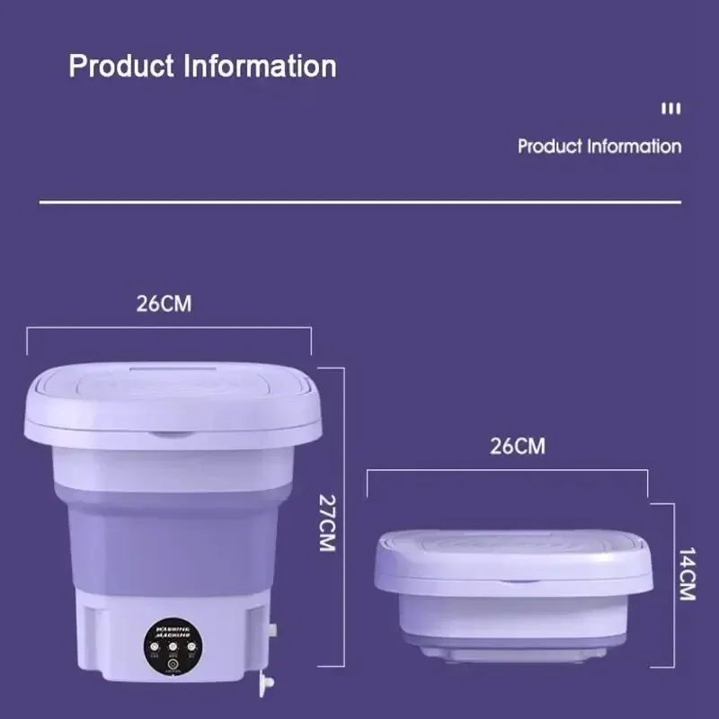 Machine à laver pliable 8L ave - Small Appliances avis et prix