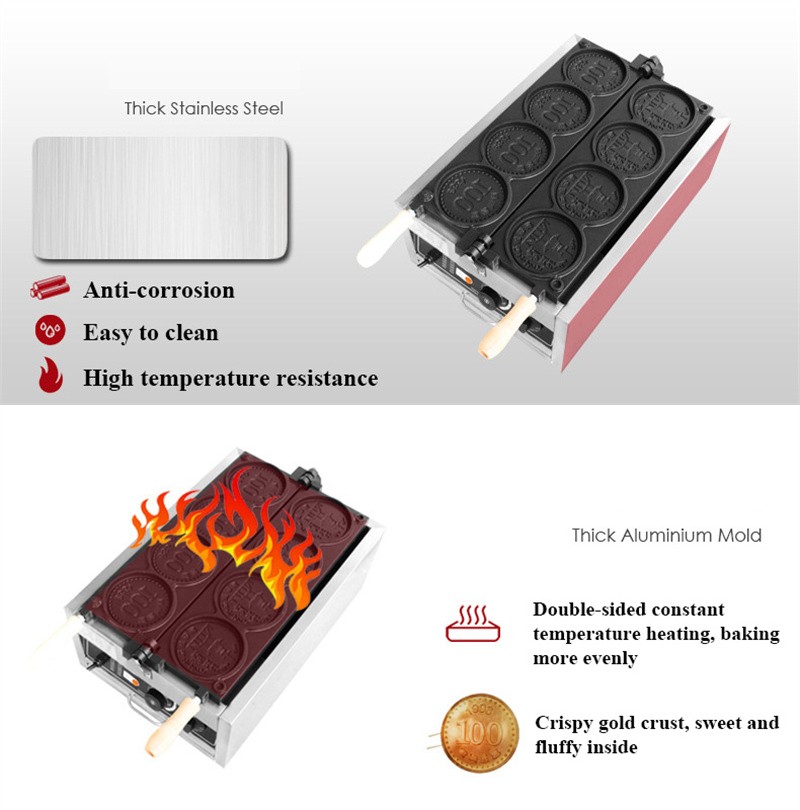 Machine à gaufres en forme de  - Mini Waffle Maker Machine avis et prix