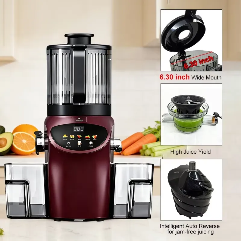 Extracteur de jus à pression à - Electric Slow Juicer Cold Press avis et prix