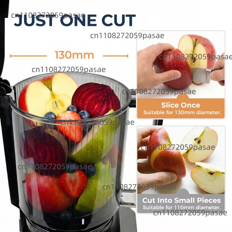 Extracteur de jus à grande cap - Electric Slow Juicer Cold Press avis et prix